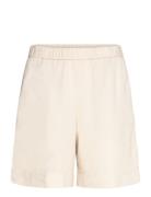 Rel Linen Blend Pull On Shorts Bottoms Shorts Casual Shorts Beige GANT