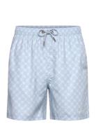 Logo Swimshorts Uimashortsit Blue Daily Paper