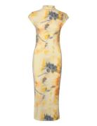Niza Polvipituinen Mekko Yellow Desigual