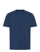 Bhjens Tee Tops T-shirts Short-sleeved Blue Blend