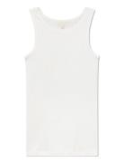 Irene Top Tops T-shirts & Tops Sleeveless White STUDIO FEDER