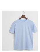 Sunfaded Ss T-Shirt Tops T-shirts Short-sleeved Blue GANT