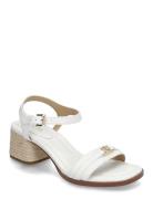 Mandy Mid Sandal Korolliset Sandaalit White Michael Kors