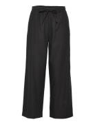 Fqlava-Ankle-Pa Bottoms Trousers Wide Leg Black FREE/QUENT