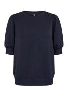 Sc-Banu Tops Sweat-shirts & Hoodies Sweat-shirts Blue Soyaconcept