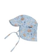 Swim Hat W. Print - Recycled Uimalakki Blue Mikk-line