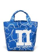 Mono Mini Tote Piirto Unikko Bags Top Handle Bags Blue Marimekko
