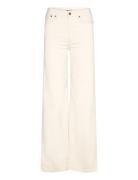 Palazzo Megalia Crudo Bottoms Jeans Wide White Lois Jeans