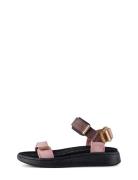 Line Matalapohjaiset Sandaalit Pink WODEN