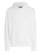 Global Stripe Hoody Tops Sweat-shirts & Hoodies Hoodies White Tommy Hi...