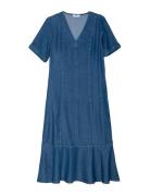 Woven Dress, Dencel Polvipituinen Mekko Blue Ivo Nikkolo