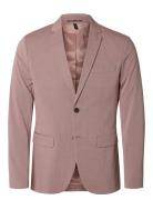 Slhslim-Liam Spring Blz Flex Bleiseri Puvun Takki Pink Selected Homme