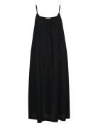 Kapauline Strap Dress Maksimekko Juhlamekko Black Kaffe