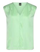 Binadi Tops Blouses Sleeveless Green BOSS