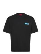 Duwood Tops T-shirts Short-sleeved Black HUGO