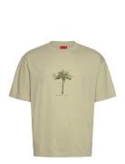 Duwom Tops T-shirts Short-sleeved Green HUGO