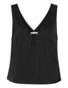 Gzjessie Top Tops T-shirts & Tops Sleeveless Black Gestuz