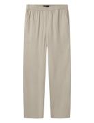 Nlnfinen Reg Pant Noos Bottoms Trousers Beige LMTD