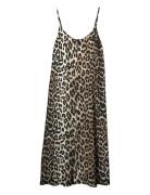 Vmjosie Calf Singlet Dress Wvn Ga Polvipituinen Mekko Beige Vero Moda