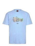 Roskopp Voodoo Room T-Shirt Tops T-shirts Short-sleeved Blue Santa Cru...