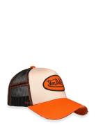 Oval Patch Sum Trucker Black - White - Purple Von Dutch Accessories He...