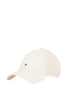 Essential Flag Linen Cap Accessories Headwear Caps White Tommy Hilfige...