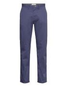Regular Twill Chinos Bottoms Trousers Chinos Navy GANT
