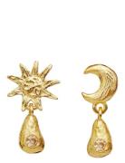 Lainy Earrings Accessories Jewellery Earrings Studs Gold Maanesten