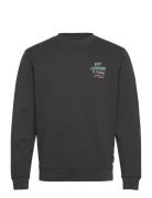 Regular Fit Front And Back Artwork Sweatshirt Tops Sweat-shirts & Hood...