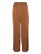 Gzjessie Hw Pants Bottoms Trousers Wide Leg Orange Gestuz