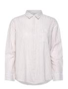 Bs Aglaia Regular Fit Shirt Tops Shirts Long-sleeved Cream Bruun & Ste...