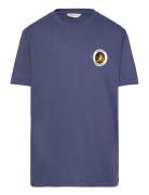 Gant Sailing Graphic T-Shirt Tops T-shirts Short-sleeved Navy GANT