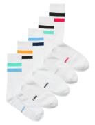 Jactirana Tennis Socks 5 Pack Underwear Socks Regular Socks White Jack...