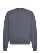 Boxy Terry Sweatshirt Tops Sweat-shirts & Hoodies Sweat-shirts Navy We...