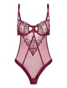Scarlett Body Body Alusmekko Burgundy Hunkemöller