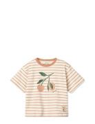 Tyler Placement Shortsleeve T-Shirt Tops T-shirts Short-sleeved Pink L...