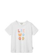 Apia Placement Shortsleeve T-Shirt Tops T-shirts Short-sleeved White L...