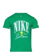 Te-S/S Tee Tops T-shirts Short-sleeved Green Nike