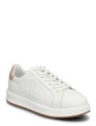 Ainsley Two-T Leather Sneaker Matalavartiset Sneakerit Tennarit White ...