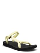 Original Universal Slim Matalapohjaiset Sandaalit Yellow Teva