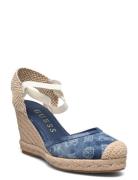 Cyrena Korolliset Sandaalit Espadrillot Blue GUESS