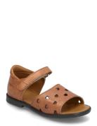Sandals - Flat - Open Toe - Op Shoes Summer Shoes Sandals Brown ANGULU...