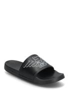 Slip.pvc-Outline Log Aamutossut Tohvelit Black Emporio Armani