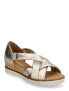 Wedge Sandal Korolliset Sandaalit Silver Gabor