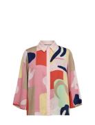 Nuulrika Ss Shirt Tops Shirts Long-sleeved Pink Nümph