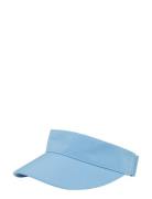 Logo Sun Visor Sport Headwear Caps Blue Röhnisch