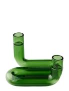 Wave Home Decoration Candlesticks & Lanterns Candlesticks Green Studio...