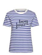 Top Nell Tops T-shirts & Tops Short-sleeved Multi/patterned Lindex