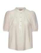 Blouse From Freequent In A Light Material With A Textured Pattern. The...