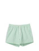Striped Seersucker Swim Trunks Uimashortsit Green Lexington Clothing